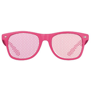 Custom Pink Retro Sunglasses – Adult Party Favour