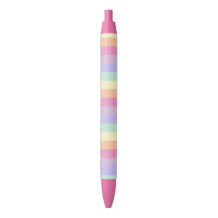 Custom Pink Yellow Orange Blue Green Purple Ink Pen