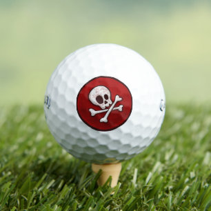 Custom Pirate Golf Balls - Skull Gifts for Golfers