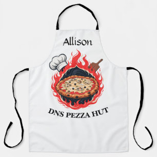 Custom Pizza Chef Apron Personalised Pizzeria