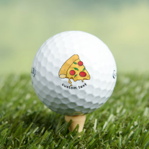 Custom Pizza Design Golf Ball Gift - Callaway 