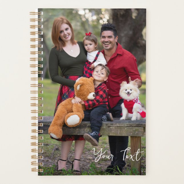 Custom Planner | Create Your Own Photo Planner (Front)