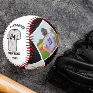 Custom Player Name, Player Number & Team Name Baseball