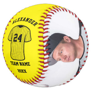 Custom Player Name With Number & Team Name Softball