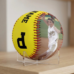 Custom Player Photo, Position and Number Fastpitch Softball