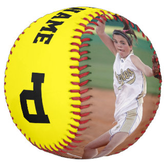 Custom Player Photo, Position and Number Fastpitch Softball