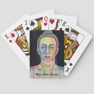 Custom Playing Cards with Abstract Original Art
