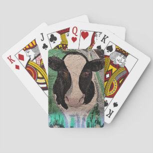 Custom Playing Cow Cards By TheDairy