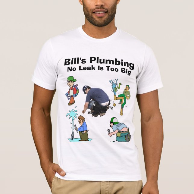 Custom Plumber Uniform Shirt Funny (Front)