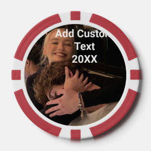Custom Poker Chip Personalised Gaming Accessorie