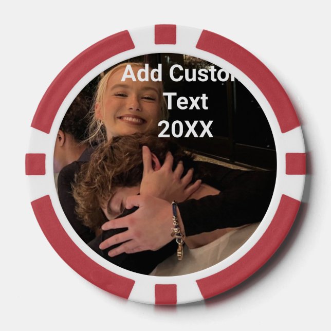 Custom Poker Chip | Personalised Gaming Accessorie (Front)