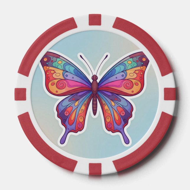 Custom Poker Chips Design – Vibrant & Unique Creat (Front)
