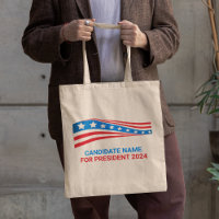 Custom Political Campaign American Flag Template