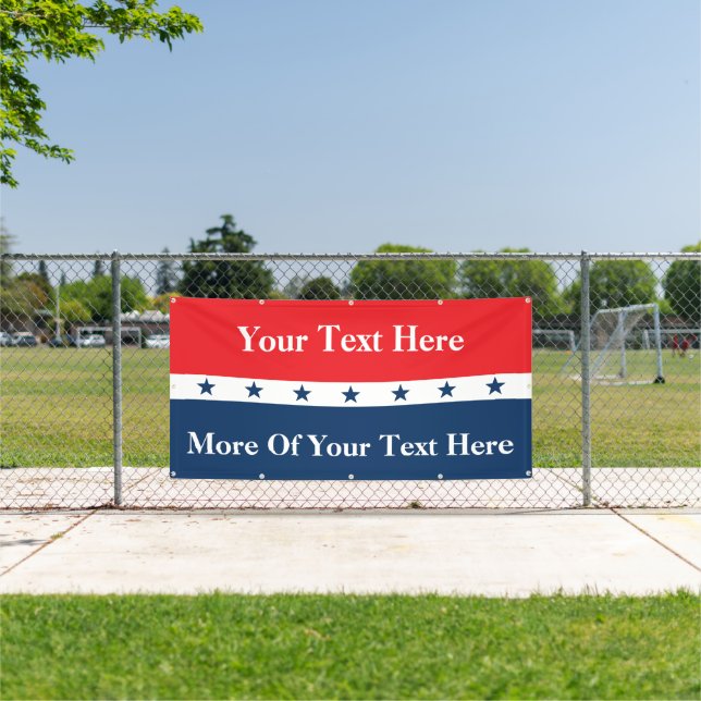  Custom Political Campaign  Banner (Insitu)