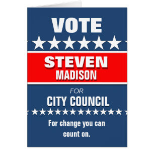 Custom Political Campaign Template