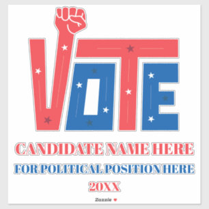 Custom Political Election Campaign