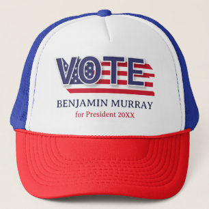 Custom Political Election Campaign Trucker Hat