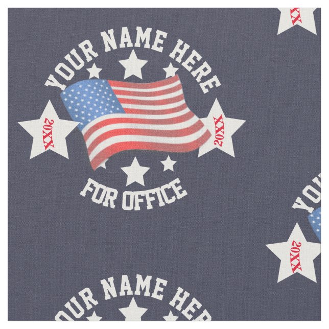 Custom Political Fabric (Close Up)