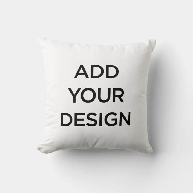 Custom Polyester Throw Pillow 16" x 16" (Front)
