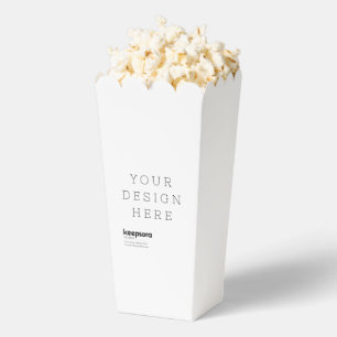 Custom Popcorn Paper Favour Box