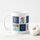 Custom Poppop Grandfather Photo Collage