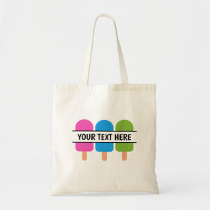 Custom popsicle tote bag