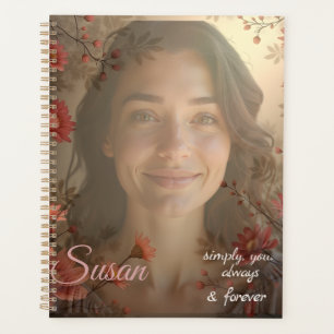 Custom Portrait for Her – Personalized Photo Gift Planner