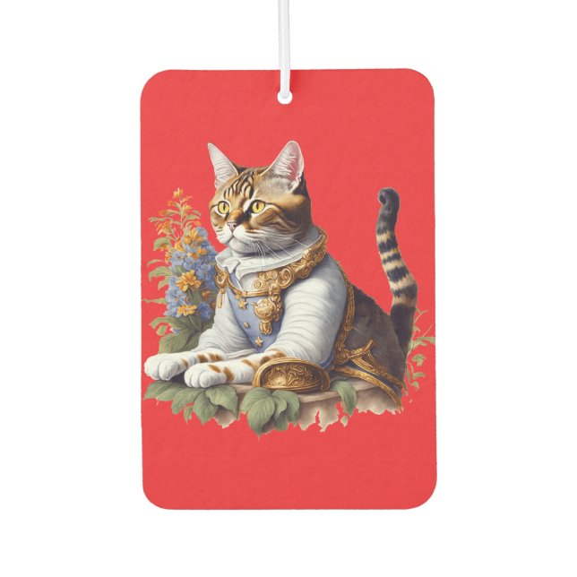 Custom Portrait Rectangle Air Freshener, Pine Car Air Freshener (Front)