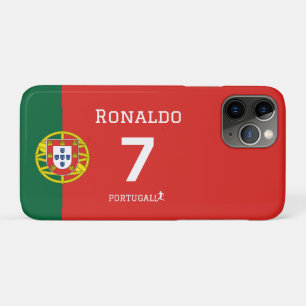 Custom Portugal Football Flag Case - Personalised