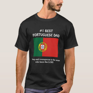 Custom PORTUGUESE DAD T-Shirt