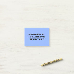 Custom Post Its for wfh, office, school, gift Post-it Notes