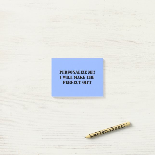 Custom Post Its for wfh, office, school, gift Post-it Notes (On Desk)