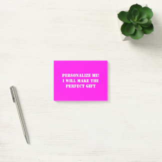 Custom Post Its for wfh, office, school, gift Post-it Notes