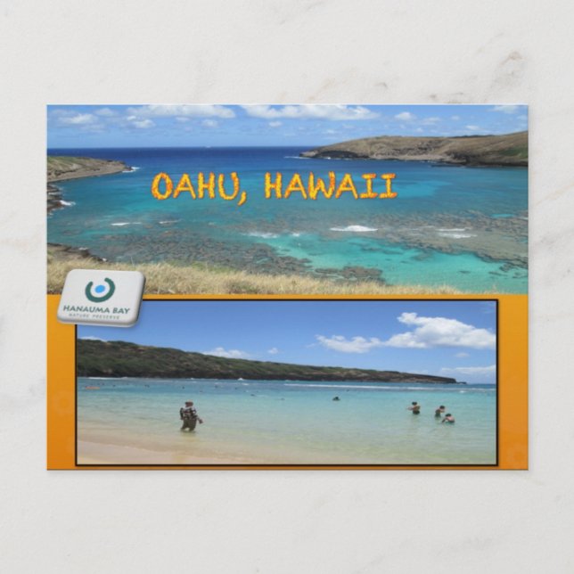 CUSTOM POSTCARDS- HAWAII COLLAGE# 13 POSTCARD (Front)