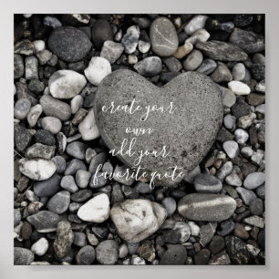 custom poster add your own quote