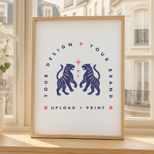 Custom Poster Design Upload A2 Portrait Print