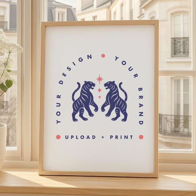 Custom Poster | Design Upload A2 Portrait Print (Upload your artwork and turn this poster into a custom print, branding signage, or a stylish gift)