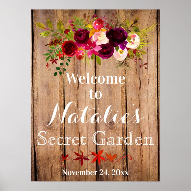 Custom Poster for Natalie 3 (Front)