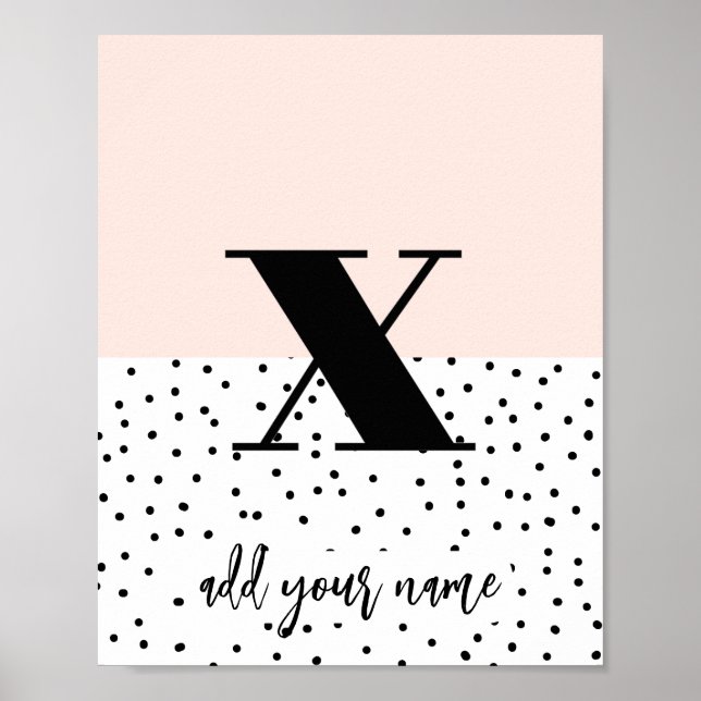 CUSTOM - Poster - Lower Case x (Front)