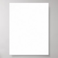 Custom Poster Print DIY Blank Wall Art Template