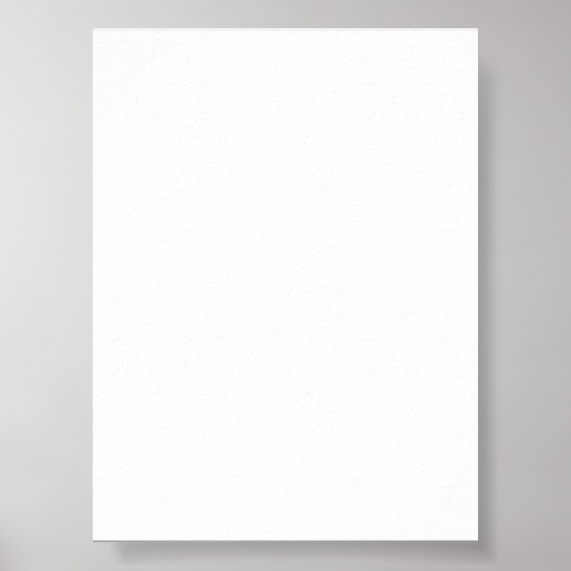 Custom Poster Print DIY Blank Wall Art Template (Front)