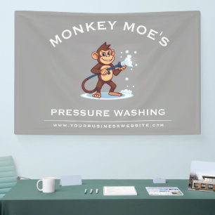 Custom Power Washing Company Banner