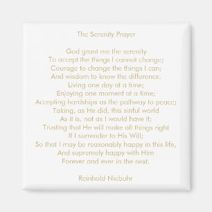 Custom prayer song quote inspirational message magnet