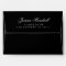 Custom Pre-Addressed Envelope - (5x7 - A7) Black