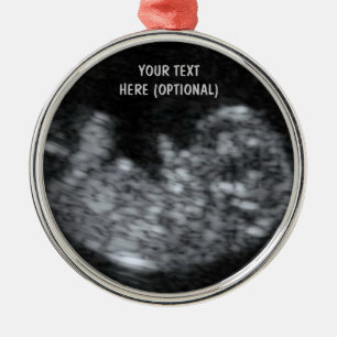 Custom Pregnancy Keepsake Metal Tree Decoration