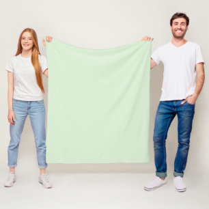 Custom Preppy Name Blanket Green