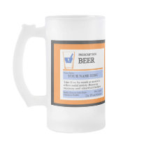 Custom Prescription Beer Mug