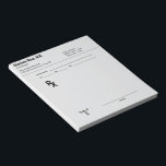 Custom Prescription Notepad – Editable Doctor RX<br><div class="desc">Custom Prescription Notepad – Editable Doctor RX Pad! ___________________________ Stay organised in style with our Custom Prescription Notepad, designed for doctors, nurses, and medical professionals who want a practical yet personalised tool for everyday use. This editable RX pad features a clean, professional layout while allowing customisation to fit your name,...</div>