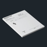 Custom Prescription Notepad – Editable Doctor RX<br><div class="desc">Custom Prescription Notepad – Editable Doctor RX Pad! ___________________________ Stay organised in style with our Custom Prescription Notepad, designed for doctors, nurses, and medical professionals who want a practical yet personalised tool for everyday use. This editable RX pad features a clean, professional layout while allowing customisation to fit your name,...</div>