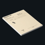 Custom Prescription Notepad – Editable Doctor RX<br><div class="desc">Custom Prescription Notepad – Editable Doctor RX Pad! ___________________________ Stay organised in style with our Custom Prescription Notepad, designed for doctors, nurses, and medical professionals who want a practical yet personalised tool for everyday use. This editable RX pad features a clean, professional layout while allowing customisation to fit your name,...</div>